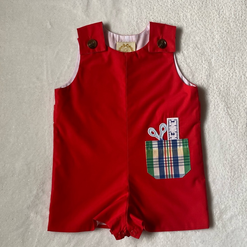 TBBC Boys Appliqué Jon Jon 6-12 months